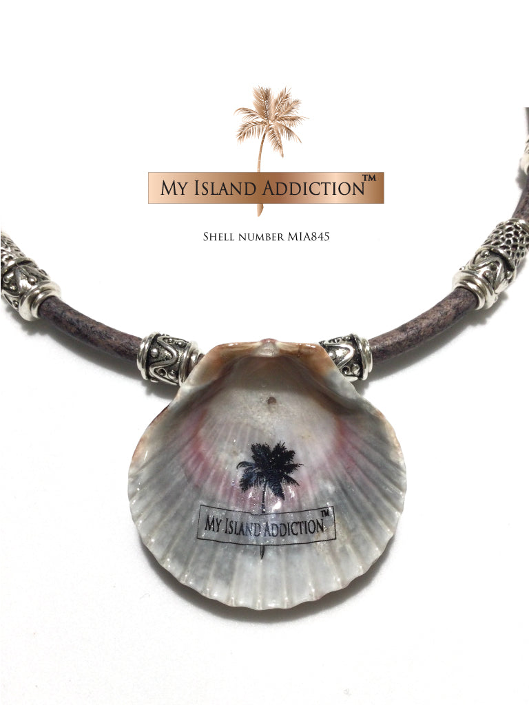 shell choker necklace