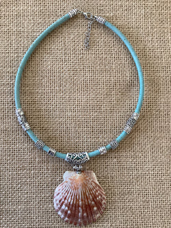 MIA-0163 Sanibel Shell Pendant Necklace  (SOLD)