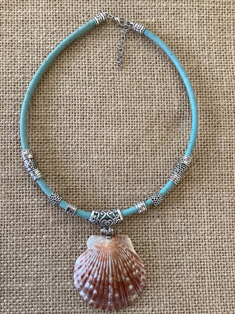 MIA-0163 Sanibel Shell Pendant Necklace  (SOLD)