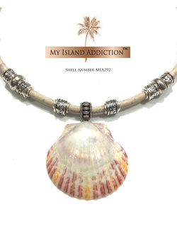 Island Sun Choker Shell Necklace MIA292