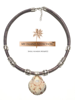 My Island Addiction LLC Inner Peace' Shell Choker Necklace MIA6022