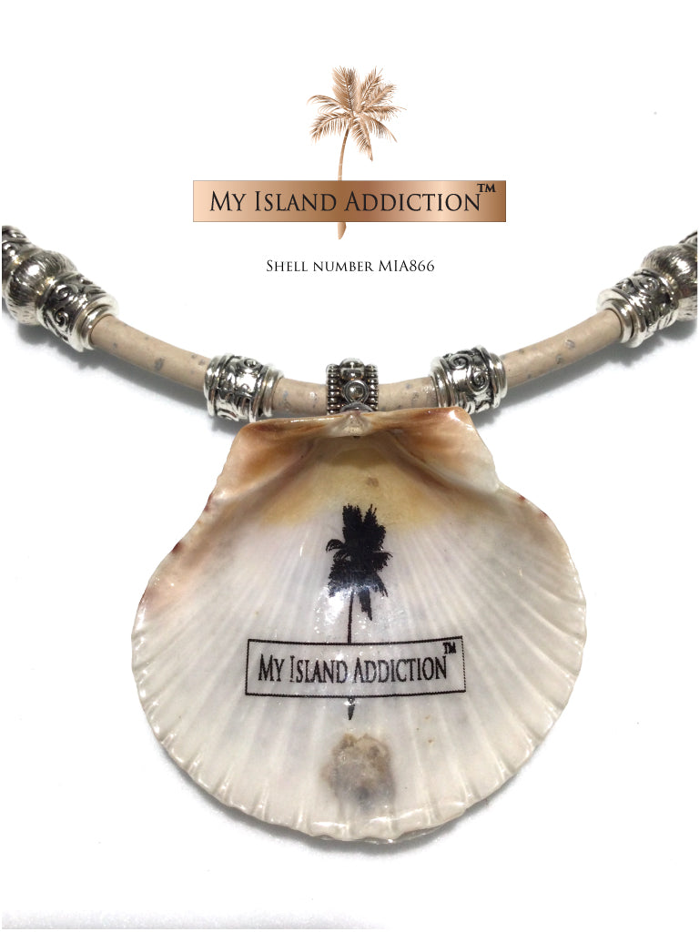 Sanibel Shell Choker Necklace MIA866