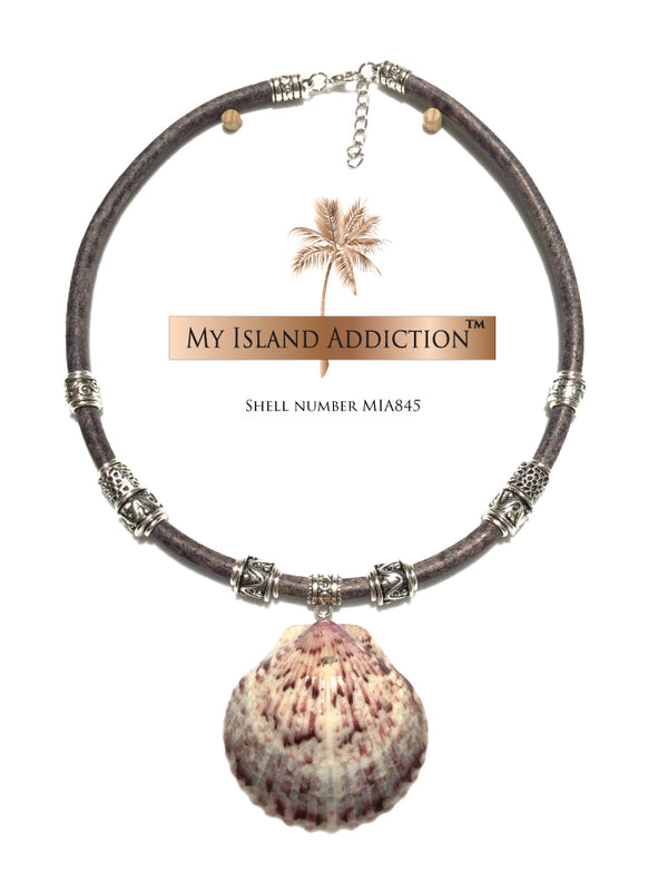 shell choker necklace
