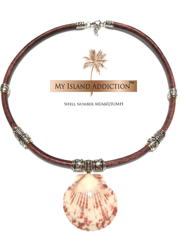 My Island Addiction Ultimate Moonie Halo Shell Choker Necklace