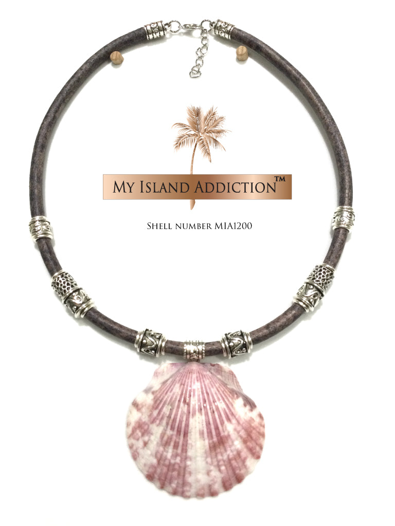 Pretty In Pink Halo Coastal Chocker Necklace